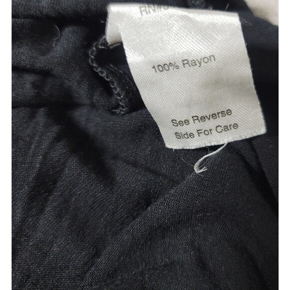 Cabi Black Multi Tiered Ruffled Top Medium Soft Flowy Lightweight Flowy Soft - Picture 4 of 6